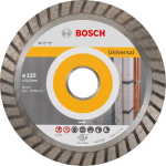 Bosch Professional Std For Univ. Turbo 125 X 22 23 X 2 X 10MM Continuous Rim