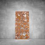Laser Cut Screen - Design 088 - 1040 X 535 X 20 Rust Coat Indoor