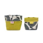 Reversible Soft Bucket - Flowerfields - Penny Black - 17 X 23CM For 15CM Nursery Pot