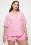 Cotton On Plus Body Woven Sleep Set - Millenial Pink