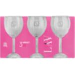 Misket Red Wine Glasses 3-PACK