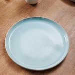 Breeze Stoneware Dinner Plate Blue
