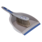 Grey Dustpan & Brush Set 2 Piece