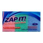 Zap It Three Layer Wave Sponge 3S