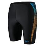 Speedo Men's Tech Panel Jammer - W40 Black Mango
