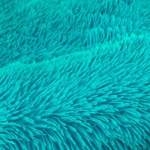 Smte Light Fluffy Shaggy Rug carpet Teal With Keychain