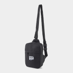 Puma Unisex Downtown Front Loader Black Crossbody Bag