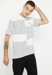 Ben Sherman Stripe Tee - White