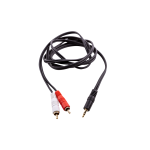 Fts P35SM2RCAF 3.5MM Trs Jack To 2X Rca Jack Nckl 500