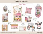 Cot Duvet Bedding Farm Girly Jungle Set