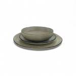 12 Piece Dinner Set Grey