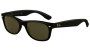 Ray-Ban - New Wayfarer - Black Rubber/crystal Green - RB2132 622