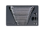 Spanner Set MINI 8-19MM 18PC