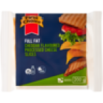 Full Fat Cheddar Flavoured Processed Cheese Slices 200G