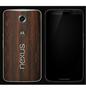 Nexus 6 Premium 3M Carbon Fibre Back Skin Mahogany Dbrand