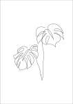 Handrawn Line Art Print 10