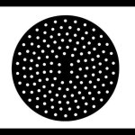 Recliner Round Silicone Air Fryer Mat Perforated CC-165