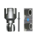 Hoehew Integrated Internal & External Pipe Threading Tool 1 2" And 3 4" Pipe Thread Cutting Tool Upgraded Electric Drill Compa