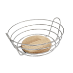Chrome Fruit Basket SGN2642