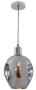 Bright Star Lighting Brightstar Glass Pendant Light Chrome 1XE27