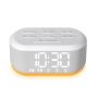 Digital Alarm Clock For Bedroom Sound Machine Nightlight Plug In Clock With 30 Wake Up Sounds Lound Alarm Clock For Heavy Sleepers Snooze For Kids Adu