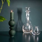 Magical Totem Hand-poured Sculpted Candle - Forest Green