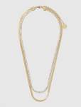 Lydia Waterproof Layered Necklace - 0 Gold Plated