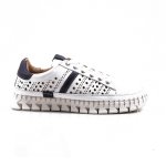 Addison White navy - White navy 42 Leather