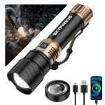 LED Flashlight 10000 High Lumens Super Bright Flashlight