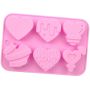 Silicone Mold - Heart Variety