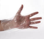 Gloves Disposable Clear - 100 Pack