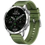Green Smartwatch Fitness Tracker With Heart Rate Monitor Step Counter
