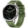 Green Smartwatch Fitness Tracker With Heart Rate Monitor Step Counter
