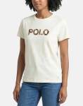 Polo Anlia Embellished Off-white T-Shirt - XXL White