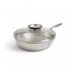 26 X 5.5CM Frying Pan Silver