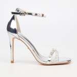 Snazz 2 High Heel - Silver - Silver 4
