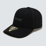 Oakley 6 Panel Stretch Metallic - Blackout L xl