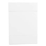 Veti 2 Blank Cover Plate White 50X100MM