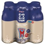 Clover Super M Usn Vanilla Caramel Flavoured Medium Fat Protein Shake 6 X 300ML
