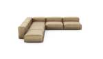 Five Module Corner Sofa - Velvet - Caramel - 325CM X 325CM