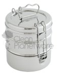 Clean Planetware 3 Layer Stainless Steel Lunch Box