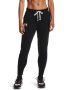 Women's Ua Rival Fleece Joggers - Black / LG