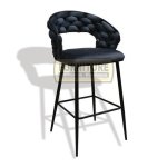 Modern Velvet Bar Stool