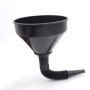 Funnel Flexable Black Plastic
