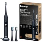 Beurer Sc 50 Electric Toothbrush Advanced Sonic Technology For Healthy Teeth & Gums Eco-friendly Midnight Ink Black