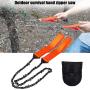 Portable Survival Chain Saw: The Ultimate Camping Zipper Saw For Outdoor Adventures