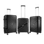 Travelwize Java Pp 4-WHEEL Spinner Luggage – Black