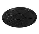 Platter Base 7 Cav - Round - T408 - 430X20 - Black