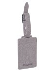 CELLINI Pu Luggage Tag Grey
