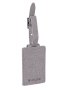 Cellini Pu Luggage Tag Grey